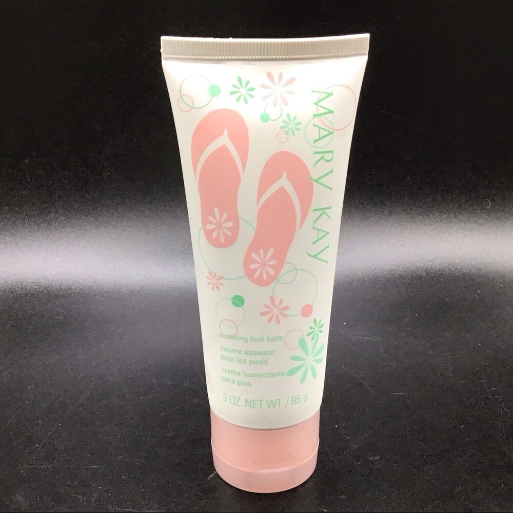 New Mary Kay Soothing Foot Balm 3 oz 85g For Dry Skin New Old Stock